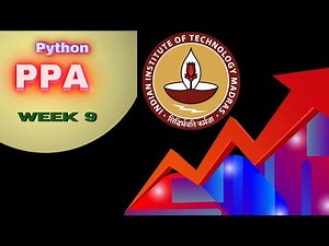 Python Week 9 PPA Solution // IITM BS Online Degree Program || Foundation