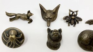 Vintage Antique Iron Cabinet Door Handles Antique Brass Handmade Metal Animal Cupboard Door Knobs, Drawer Pulls - Etsy UK