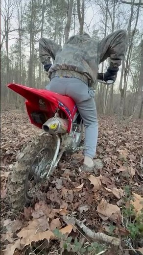 Can a CRF110 Survive Full Throttle? Rev Limiter in Action! #HondaCRF110 #MiniDirtBike