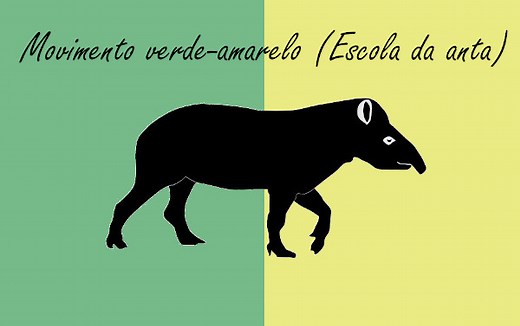 Movimento verde-amarelo ou a escola da anta - Brasil Escola