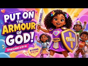 Put On The Armour of God 🛡️⚔️ | Fun Christian Kids Song & Dance | Ephesians 6