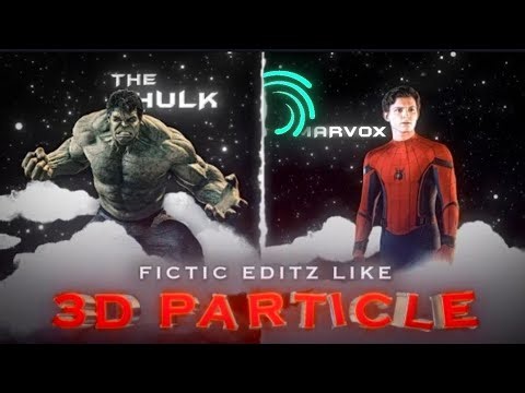 Trending ‪@fictic_editz‬ like 3D PARTICLE ANIMATION in Alightmotion 🤯 (+preset)