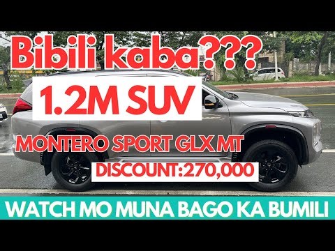 1.2M na SUV #montero GLX MT in Cash Purchase Bagsak Presyo na! sobrang mura! #monterosport #SUV