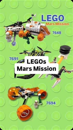 Stars Resale Shop on Instagram: "Fresh LEGO sets in the store now. These are all from the Mars Mission line. The smaller sets are complete and the larger one is mostly complete—only missing a handful of pieces. Manuals are included. No boxes. 7691 is assembled, the other two are disassembled. #lego #lego® #legoinstagram #legomania #legogram #legolife #legominifigures #legofan #legobrick #legospace #legomarsmission"