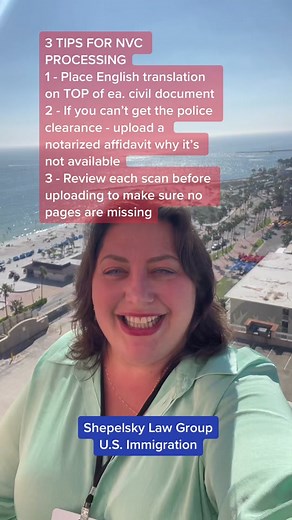 3 Tips for NVC Processing to Expedite US Immigrant Visa | Shepelsky Law Group