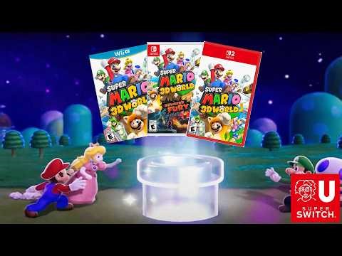 Comparing 3 Generations Of Super Mario 3D World (Wii U, Switch 1, Switch 2)