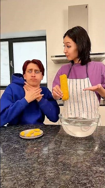 Andrey ate a Magic Corn 🌽😱