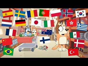 Bluey - Chilli shouts Bluey's name in DIFFERENT LANGUAGES