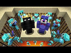 2 Trappers VS 20 Minecraft Pros