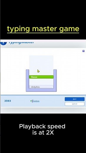 Typing Master Game High Score Practice 🔥 | Improve Typing Speed #Shorts #skillrecharge