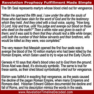The Fifth Seal Of Revelation 6 - Revelation Timeline Decoded