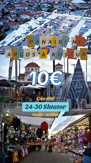 Çdo ditë në PANAIR!!! 🗺️ Panairi në Argos & Kostur💰 10€/ person💥 Nxitoni te rezervoni vendin tuaj 📞 067 200 10 71 ose 📍 tek zyra jone perballe Blue Computers 🚌 Grup i konfirmuar📍 Nisja nga Korça, Bilishti🗓️ 24 - 30 shtator, çdo ditë | Agjensi Udhetimi Columbus