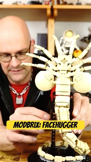 Alien : Facehugger - von #modbrix #bricks #klemmbausteine #alien