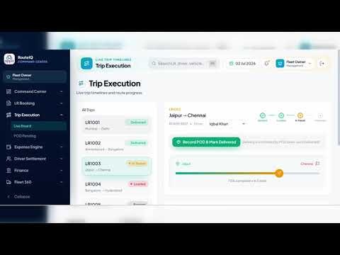 RouteIQ Command Center: Reduce Costs & Boost Productivity