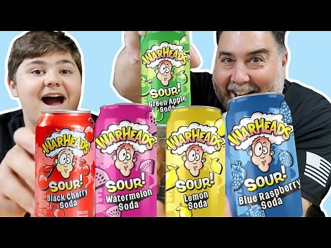 NEW WarHeads SOUR SODA Review