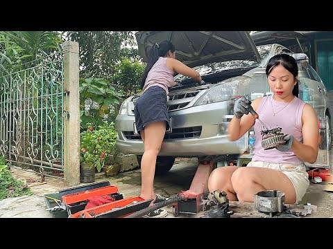 FULL VIDEO: Genius girl repairs, maintenance, and restoration all kinds of machines and engines.