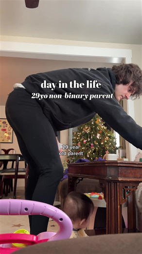 A Real Day in the Life of a Non-Binary Parent
