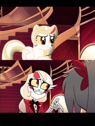 Charlie & Angel Dust Comparsion #hazbinhotel #helluvaboss #mlp #mlpfim #looneytunes #fypシ゚viral #fyppppppppppppppppppppppp #fypageシ #angeldust #charliemorningstar #fyp #animation #animations