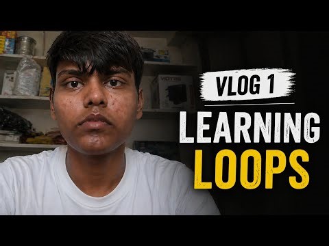 Vlog 1 – Learning Python Loops | Coding Journey