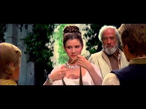 Star Wars IV A new hope Final Scene The Throne Room and End Title