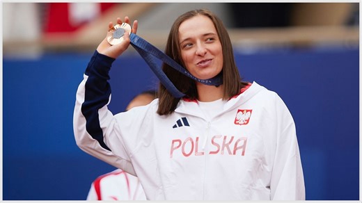 How Iga Swiatek fulfilled her father's unaccomplished dream of winning an Olympic medal with a podium finish in Paris