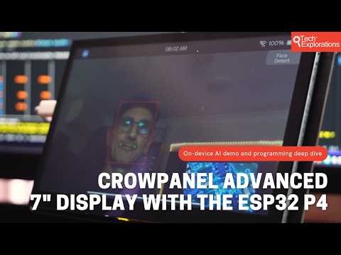 ESP32 P4 Face Detection Explained: Inside the CrowPanel Advanced 7 Inch Display Code