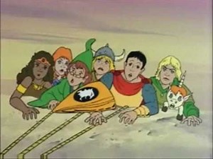 Dungeons & Dragons 80's Kids TV Cartoon Intro