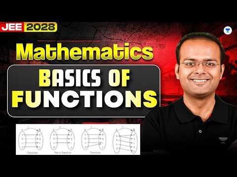 Master Basics of Functions✨ | JEE 2028