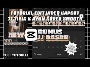 Capcut Jedag Jedug Video Editing Tutorial | New Basic JJ | Super Smooth