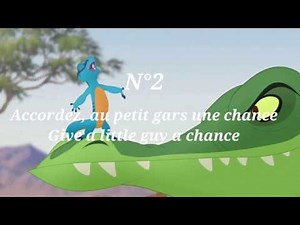 My top 10 songs of the Lion Guard (French)