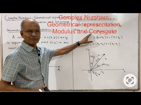 Complex Numbers: Geometric representation, Modulus and Conjugate