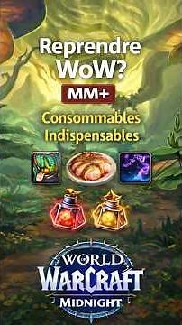 WoW Midnight: Consumables You Should ALWAYS Have (Mythic+ & Raids) #WorldOfWarcraft #WoW #MythicPlus