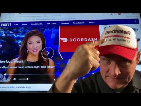 Doordash warns No-Tip orders might take longer. Will you still take it?