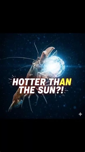 This Tiny Shrimp Creates an 8,000°F Explosion 😳#pistolshrimp #oceanfacts #underwatercreatures