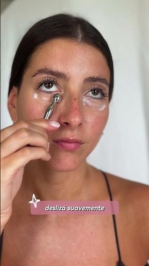 Cómo usar el masajeador de ojos para eliminar bolsas y ojeras | Rutina fácil en casa