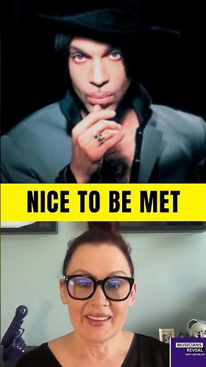 Prince's Reaction Caught Her Off Guard | Abby Franklin #Prince #MusicHistory #Shorts