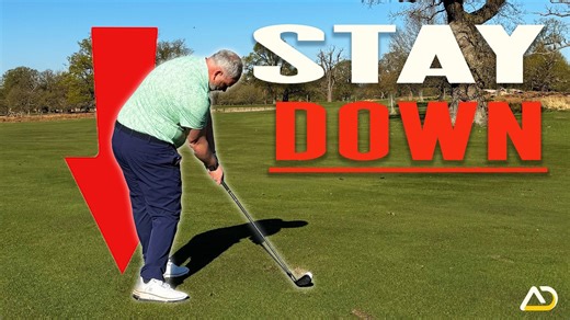 Stop Standing Up in Your Golf Swing!