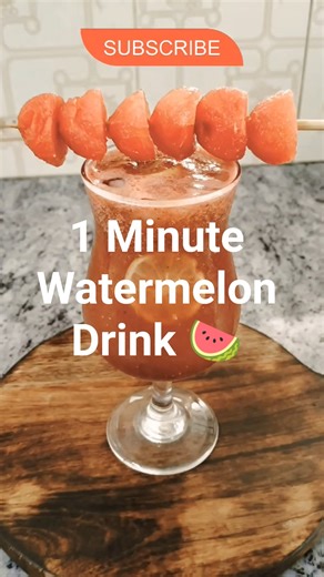Instant Watermelon Juice Recipe 🍉 | Best Summer Drink in 1 Minute | Refreshing Homemade Juice