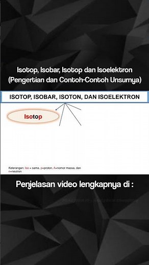 Isotopes, Isobars, Isotones and Isoelectrons (Definition and Examples of Elements)