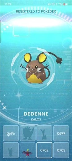 ✨Dedenne Catch #pokemongo