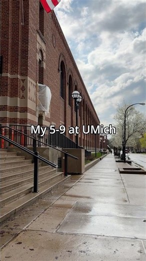 5-9 PM as a college student during finals season 📚#5to9 #umich #collegelife #nightroutine #collge
