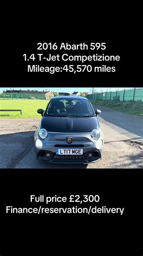 2016 Abarth 595 Competizione - Low Mileage Gem