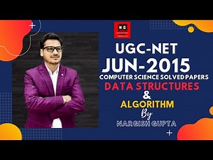 UGC- NET JUN-2015 | Data Structure and Algorithm Questions Solutions