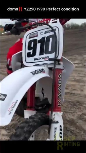AMAZING‼️ YZ250 1990 PERFECT CONDITION