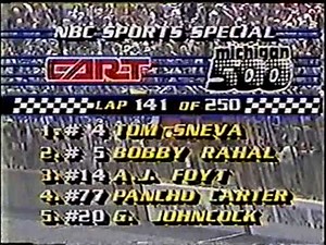 1984 CART IndyCar Michigan 500 (Full Race)