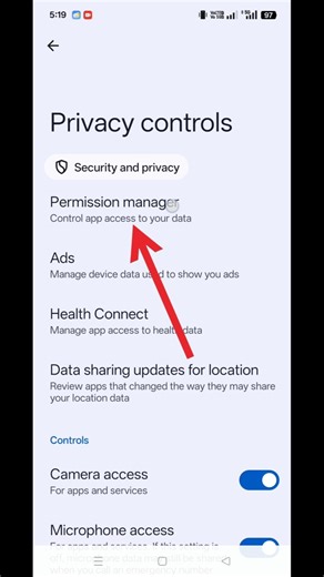 permission Manager allow and deny App permission #Shorts