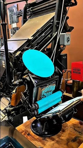 Letterpress Printing Machine 🤔.
