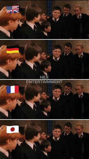 Hex Entertainment on Instagram: "“I'm Malfoy , Draco Malfoy” in different languages #harrypotter"