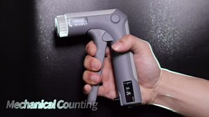 Hand Grip Strength Trainer Kit - Hand Gripper Training Set with Adjustable Resistance 2 Finger Stretchers Extenders Finger Exerciser Forearm Workout Ring Exercise Equipment Accessories Gray