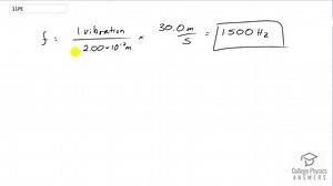 OpenStax College Physics Solution, Chapter 16, Problem 11 (Problems and Exercises)
